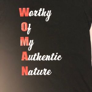 W.O.M.A.N tee